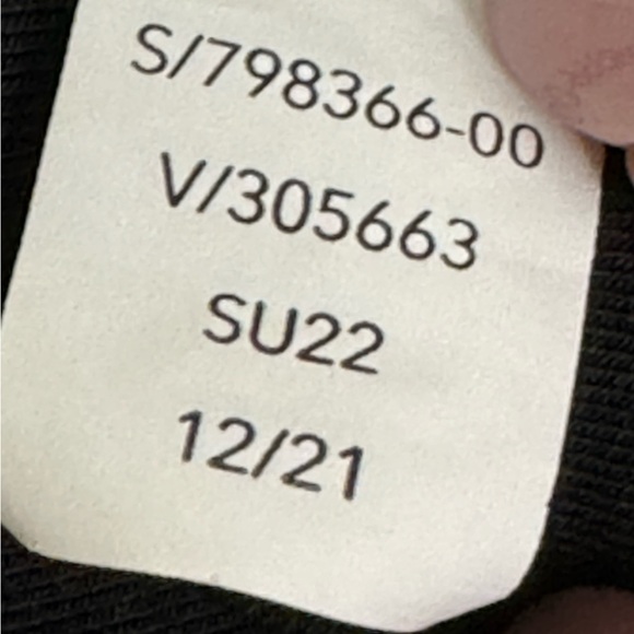 Athleta Santorini Cinch Dress Solid Black‎ Sleeveless Midi Size Small Petite - Picture 15 of 16